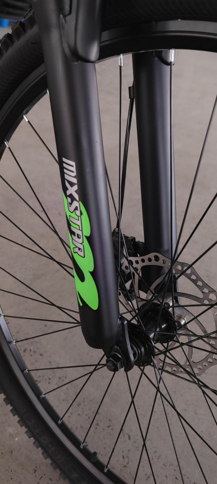 MIXSTAR N27,5 Чёрный/Зелёный