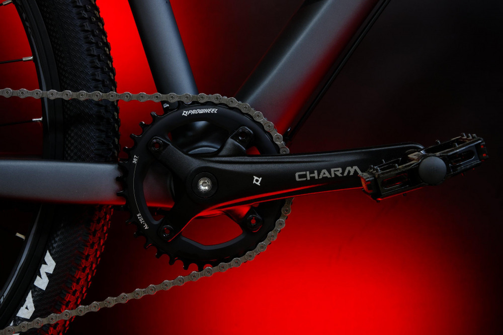 LORAK Carbon 27,5 100 Матовый Серый/Черный глянец