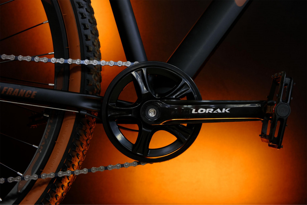 LORAK Fast Brown 29 Матовый Чёрный рама 17 (на рост 165-175)