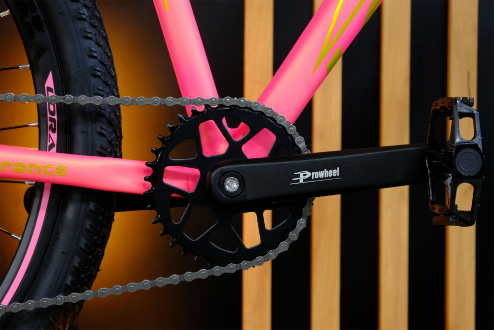 LORAK GLORY 250 HD Матовый Розовый/Золотой рама 17 (на рост 155-173)