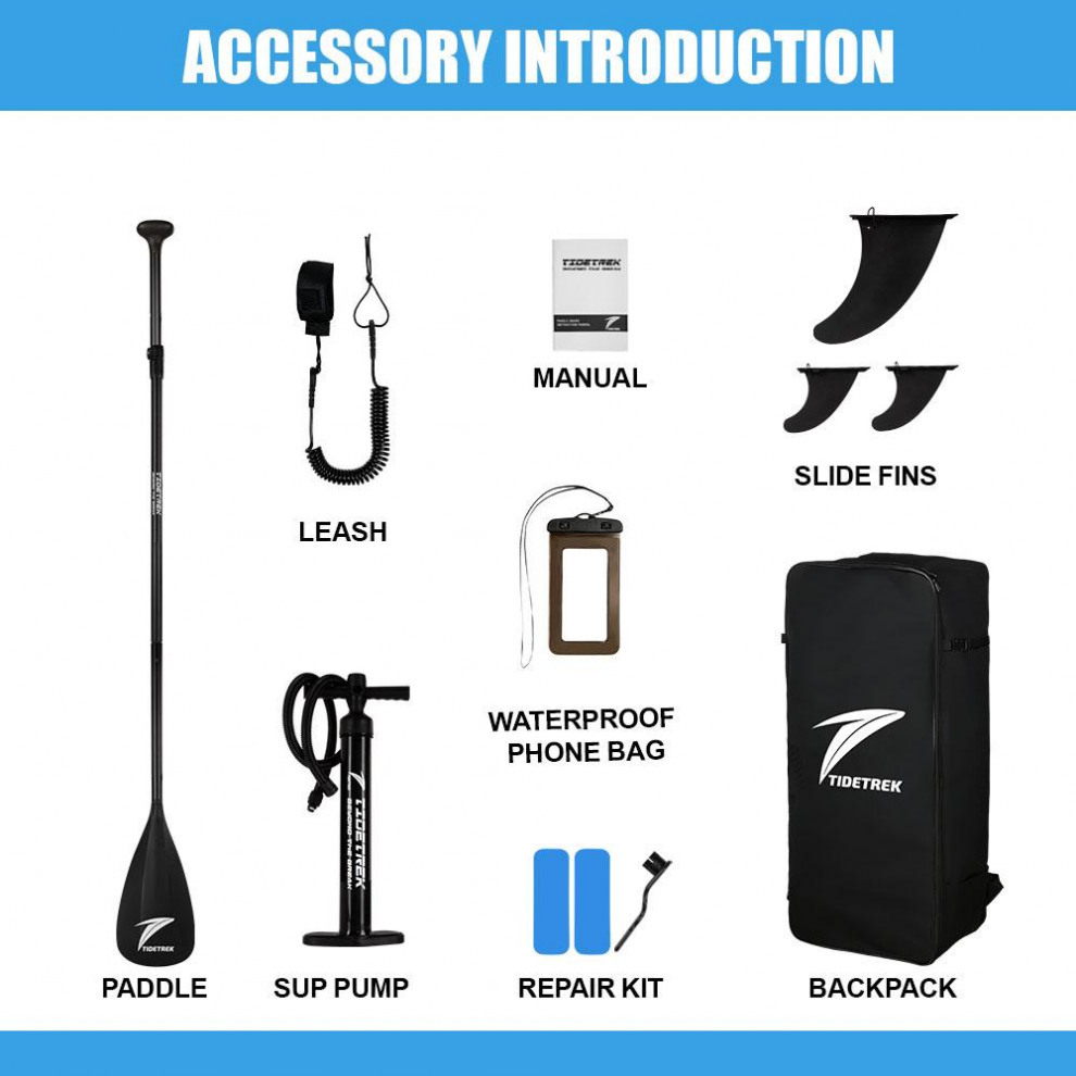Сапборд TIDETREK SUPTT70H (335*83*15) голубой, код 78934